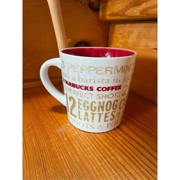 Starbucks Coffee 2008 12 Days of Christmas Mug - Picture 1 of 4